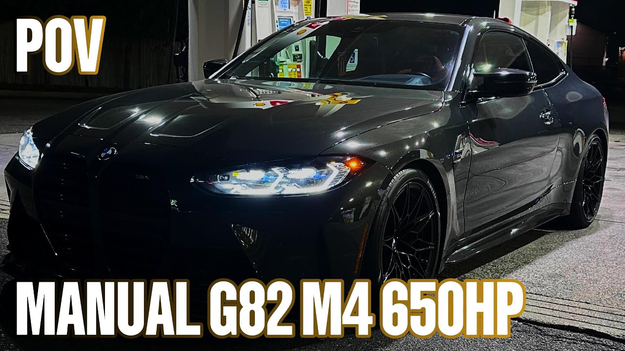 My First POV: MANUAL 6Speed G82 M4 650HP Cruising + Slide