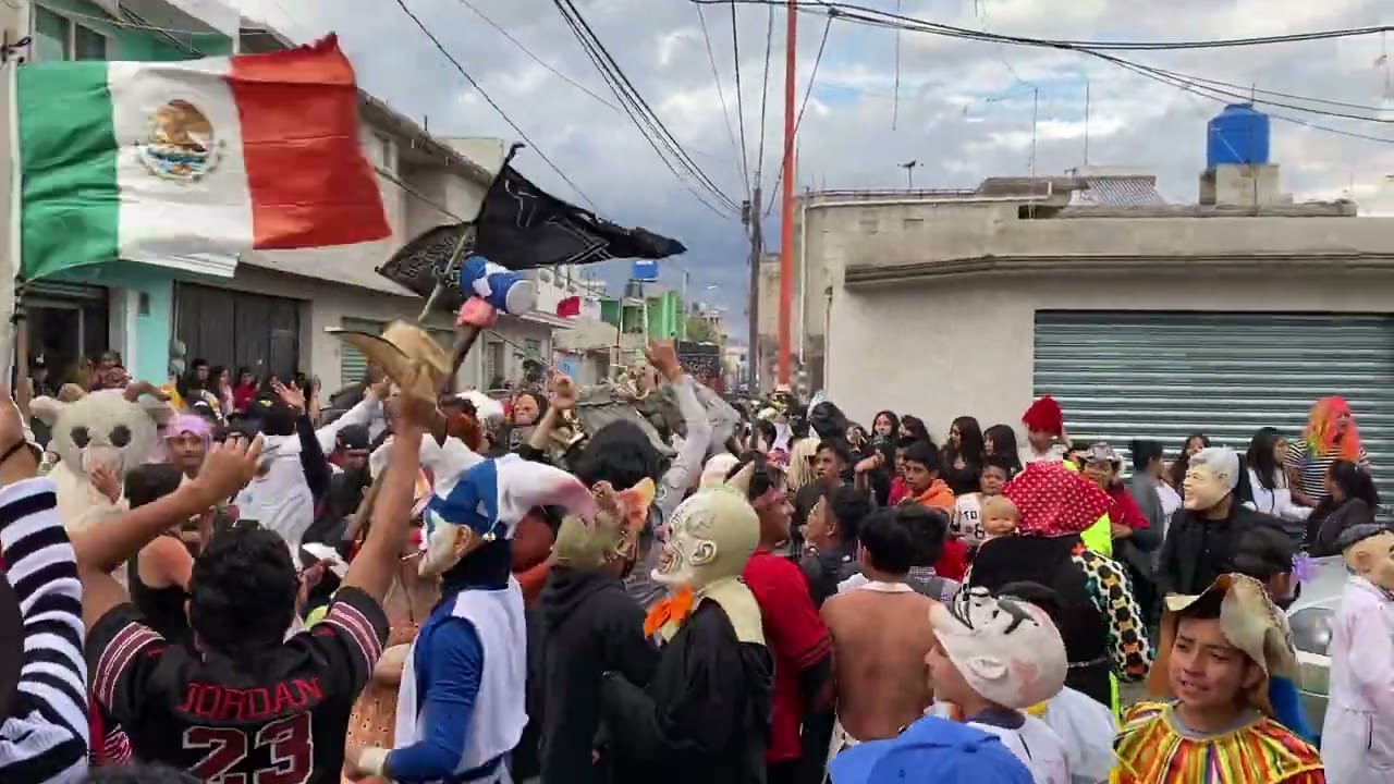 Calle Oaxaca y calle Tabasco, día de Muertos.