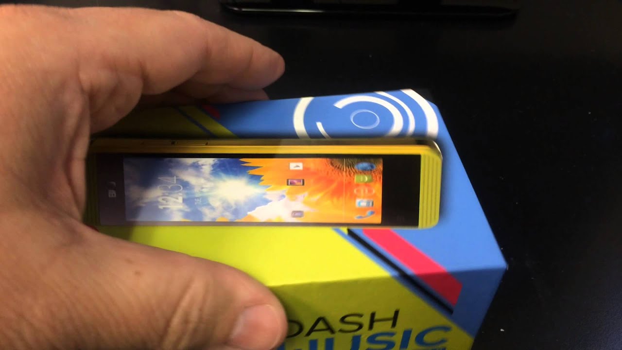 BLU DASH MUSIC 4.0 D272A Unboxing Video - CELLPHONE in Stock at www.welectronics.com