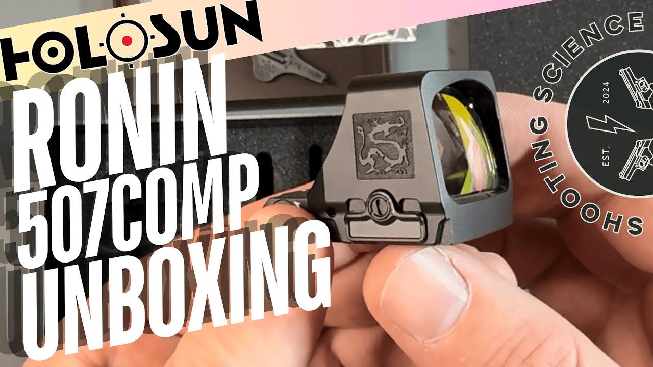 Распаковка и первые снимки Holosun 507 Comp Ronin Edition Red Dot