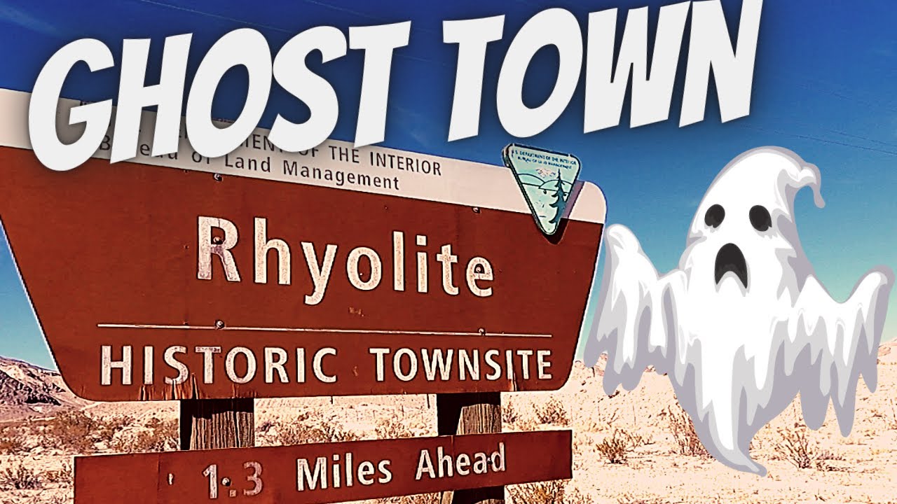 Historic Rhyolite Nevada Townsite Abandoned Ghost Town