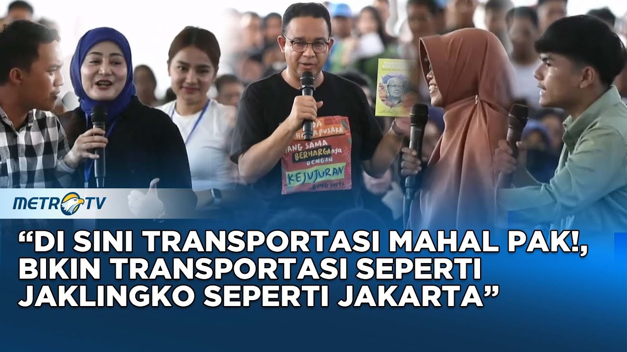 JAWAB NIES! Anies Dihujani Keresahan Warga Samarinda #DESAKANIES