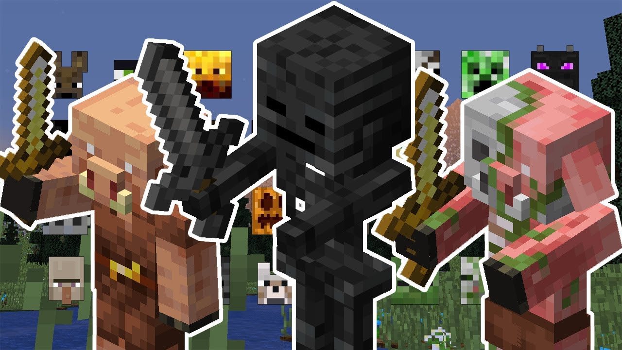 SWORD TEAM VS 3 OF EVERY MOB | MINECRAFT