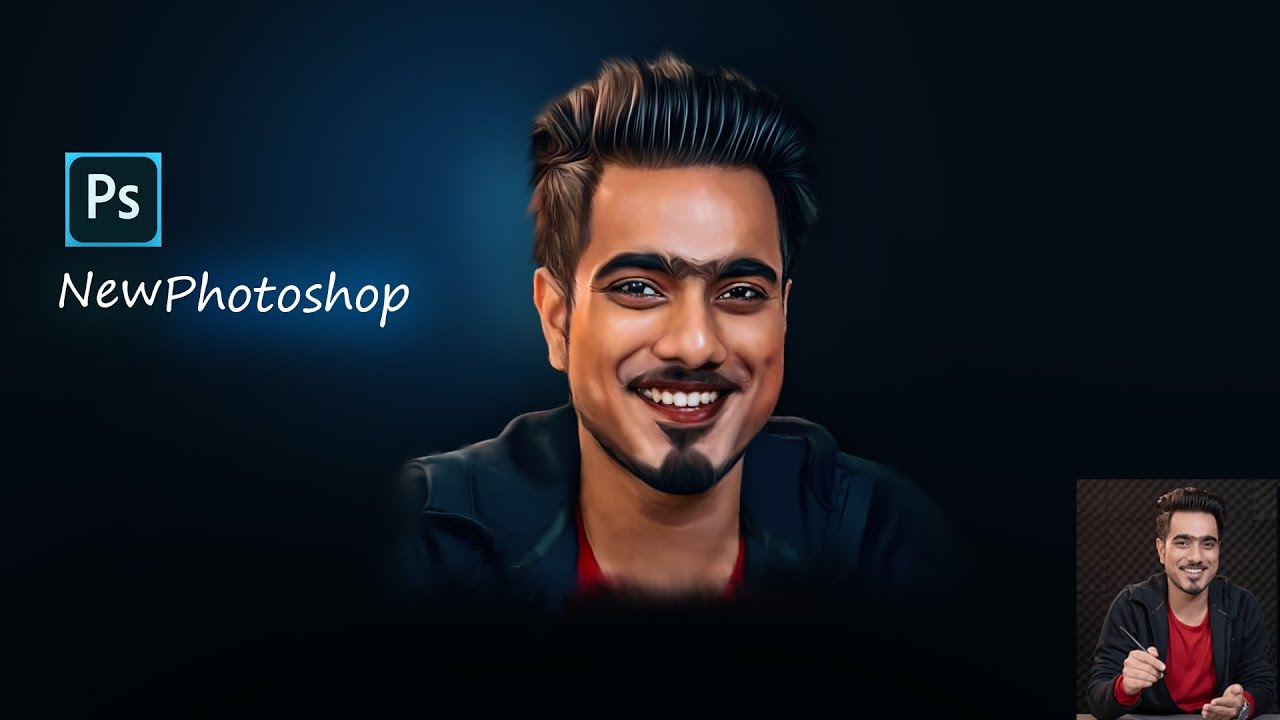 Best Way to Learn Adobe Photoshop Digital painting || Graphic Design Photoshop || New Photoshop