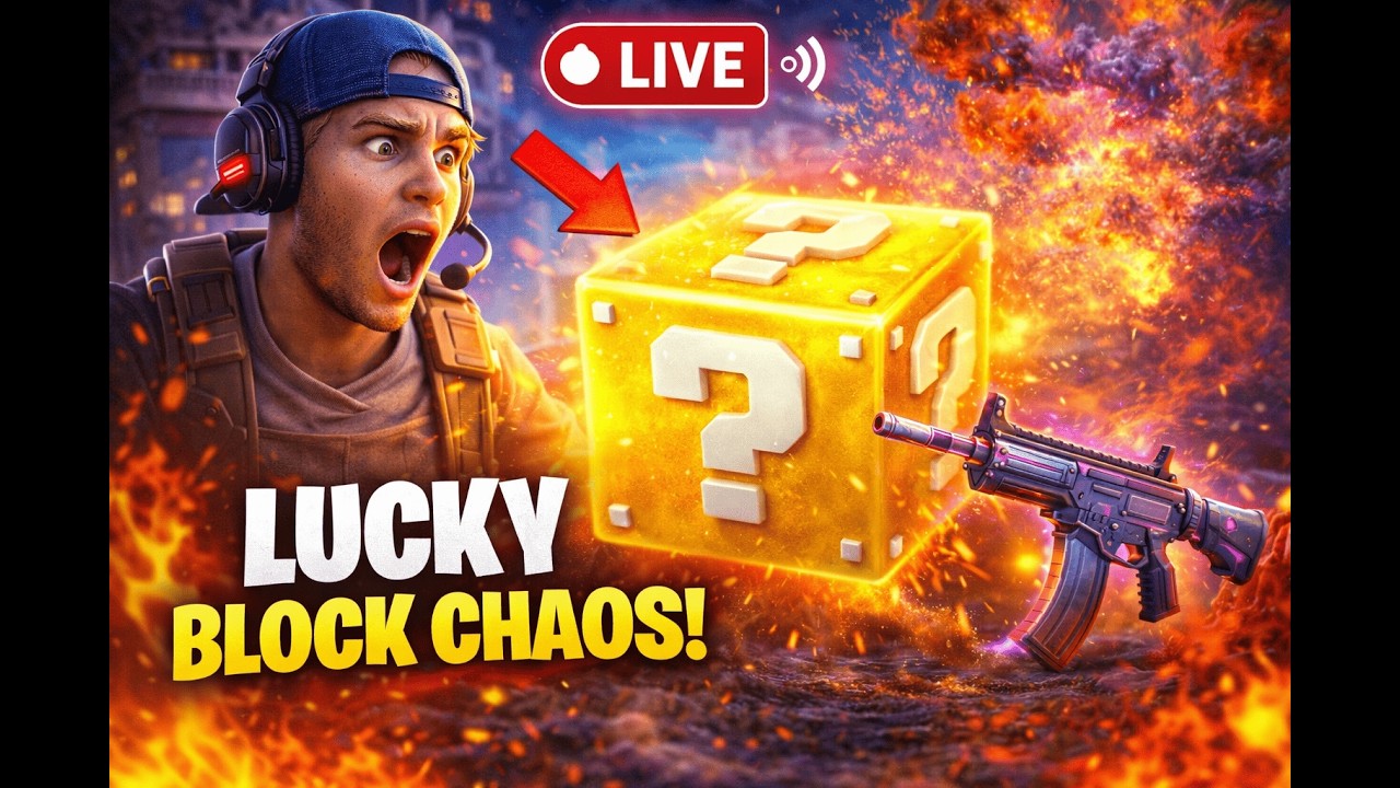 Every Lucky Block Is RANDOM… 😱 | Fortnite LIVE   Каждый Лаки Блок — РАНДОМ… 😱 | Fortnite Стрим