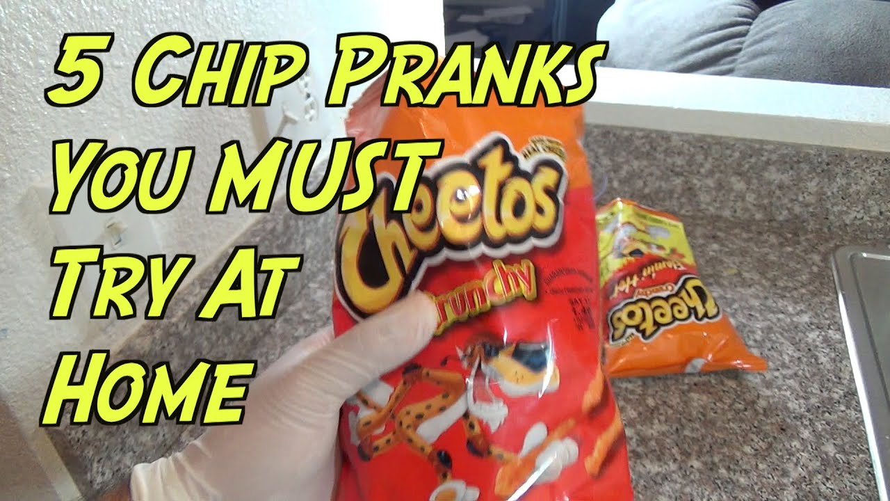 5 Chip Pranks You Can Do At Home- HOW TO PRANK | Nextraker