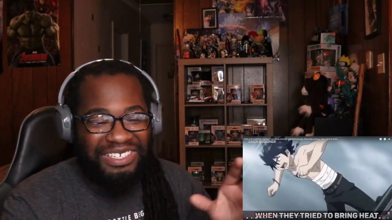 Fairy Tail Guild Rap Cypher | GameboyJones ft Daddyphatsnaps, NoneLikeJoshua, & More [Reaction]