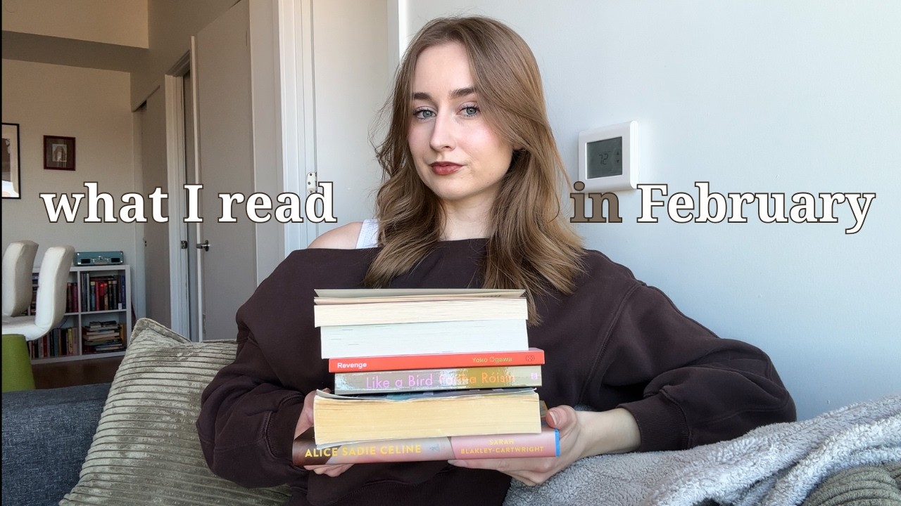 Всё, что я прочитала в феврале | Итоги чтения за февраль 📚✨