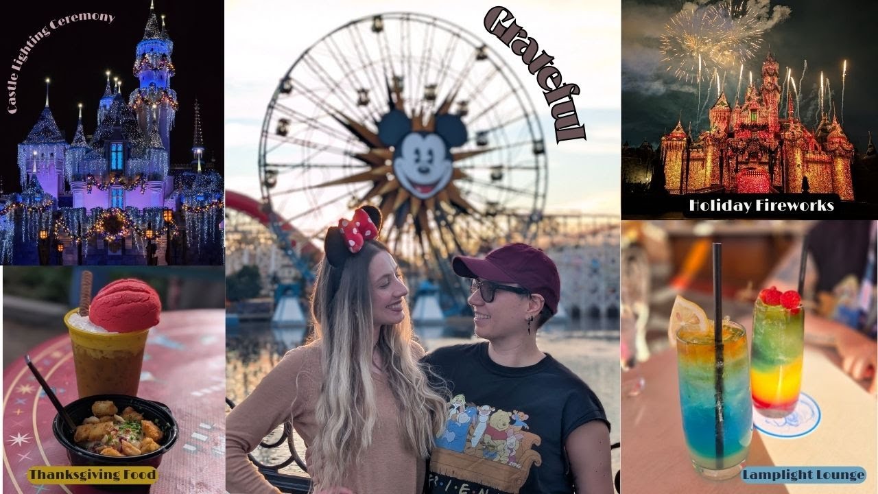The Holidays at Disneyland|FireworkslCastle Light|Holiday Season at Disney|Where to eat & Drink|Vlog