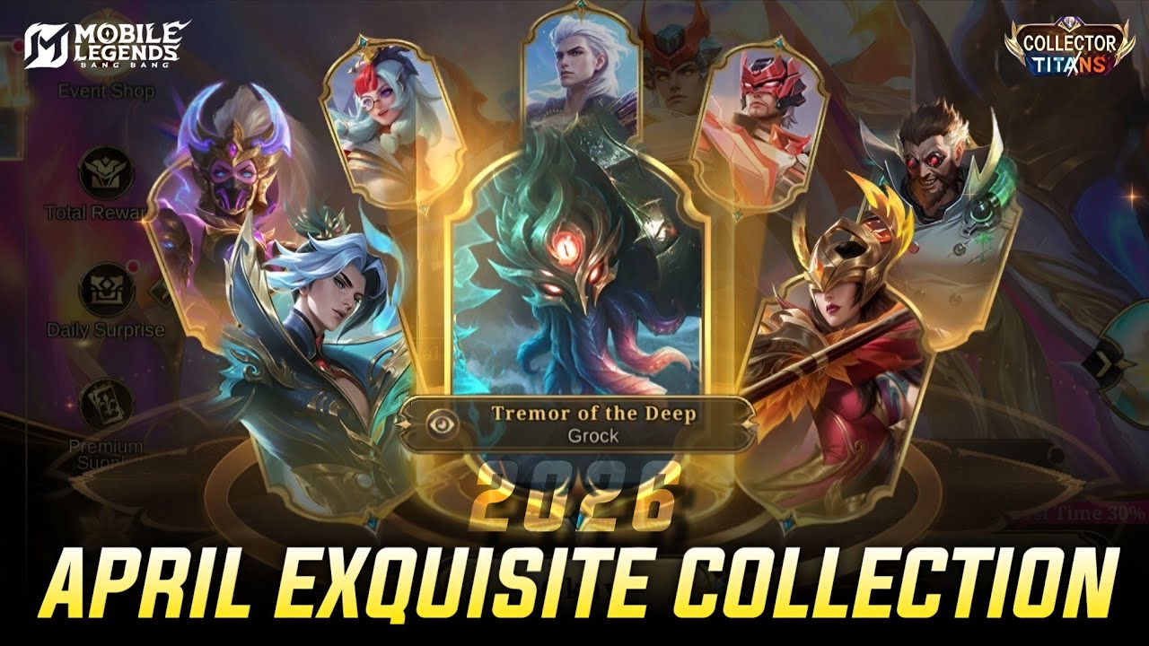 APRIL EXQUISITE COLLECTION - GROCK 