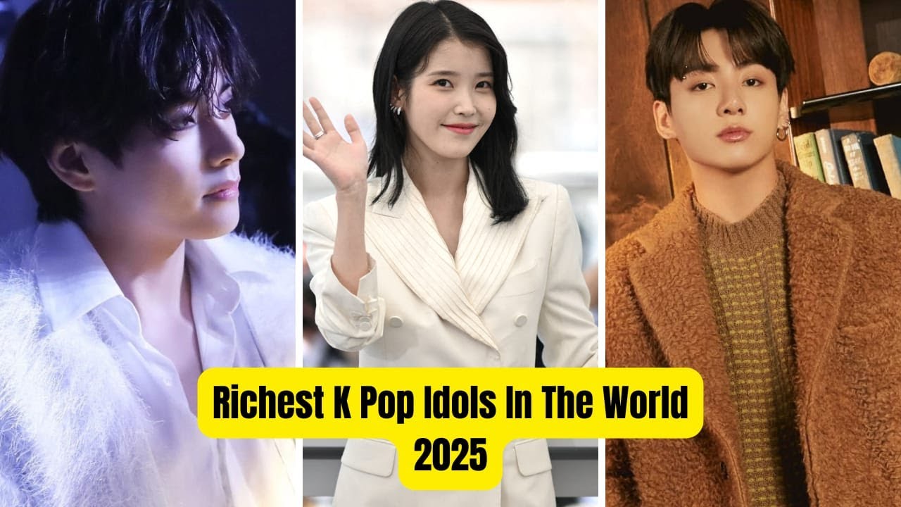 Top 10 Richest K Pop Idols In The World In 2025.