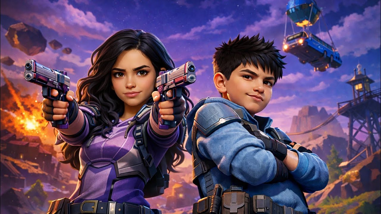Ablamla beraber fortnite oynuyorum 