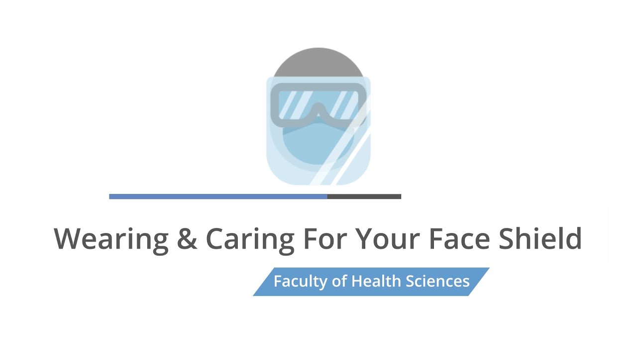 How to Wear a Face Shield