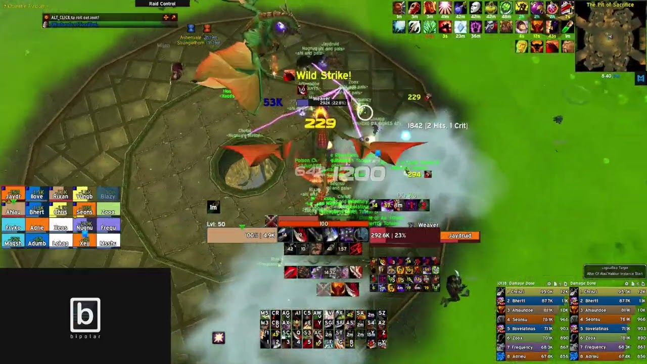 #1 World DPS Sunken Temple | World of Warcraft Season of Discovery Fury/Arms Warrior
