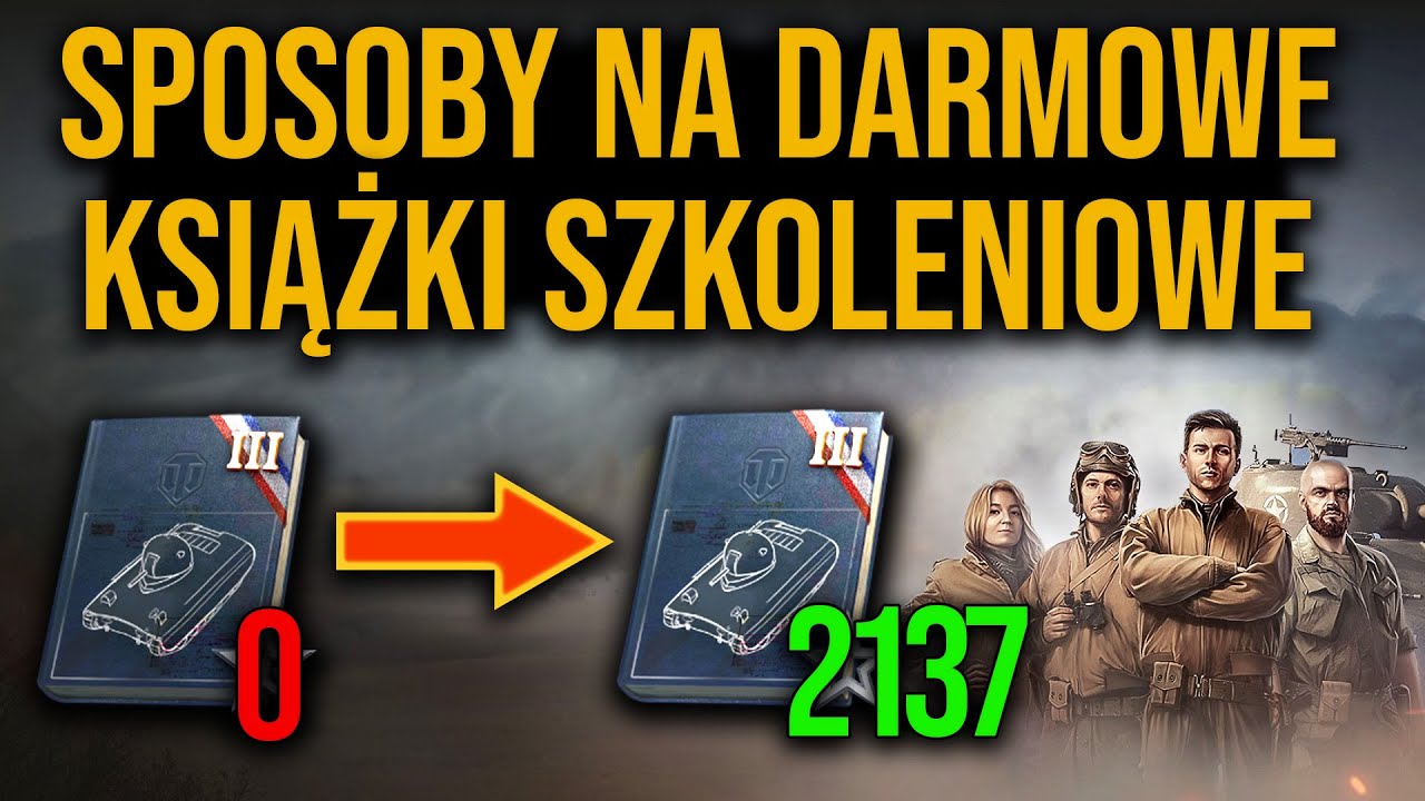 Jak ZA DARMO zdobyć książki szkoleniowe w World of Tanks - Patch 1.24.1