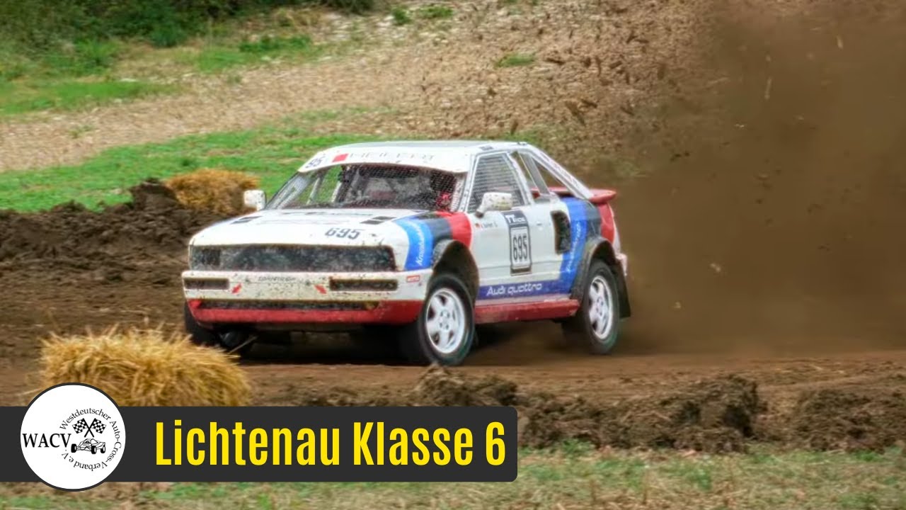 AUTOCROSS Lichtenau (D) 2024 - Klasse 6 WACV: Alle Läufe (HD)
