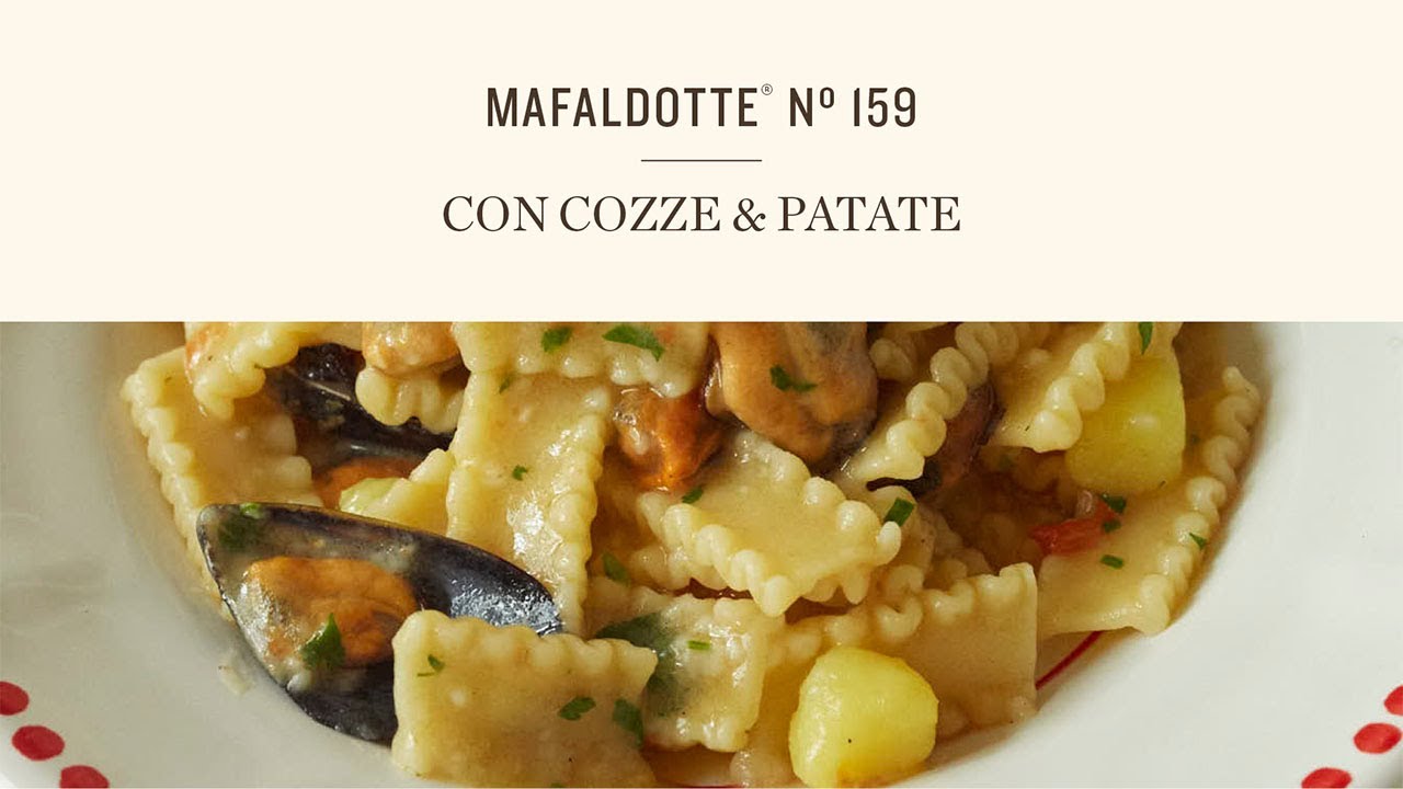 MAFALDOTTE® N°159 CON COZZE E PATATE