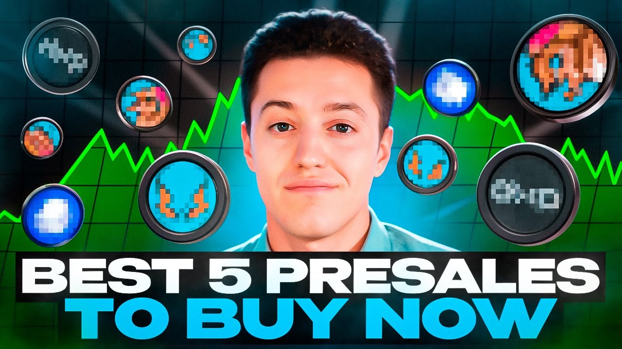 Best 5 Crypto Presales to Buy Now - Get In Before They EXPLODE in 2025 🚀