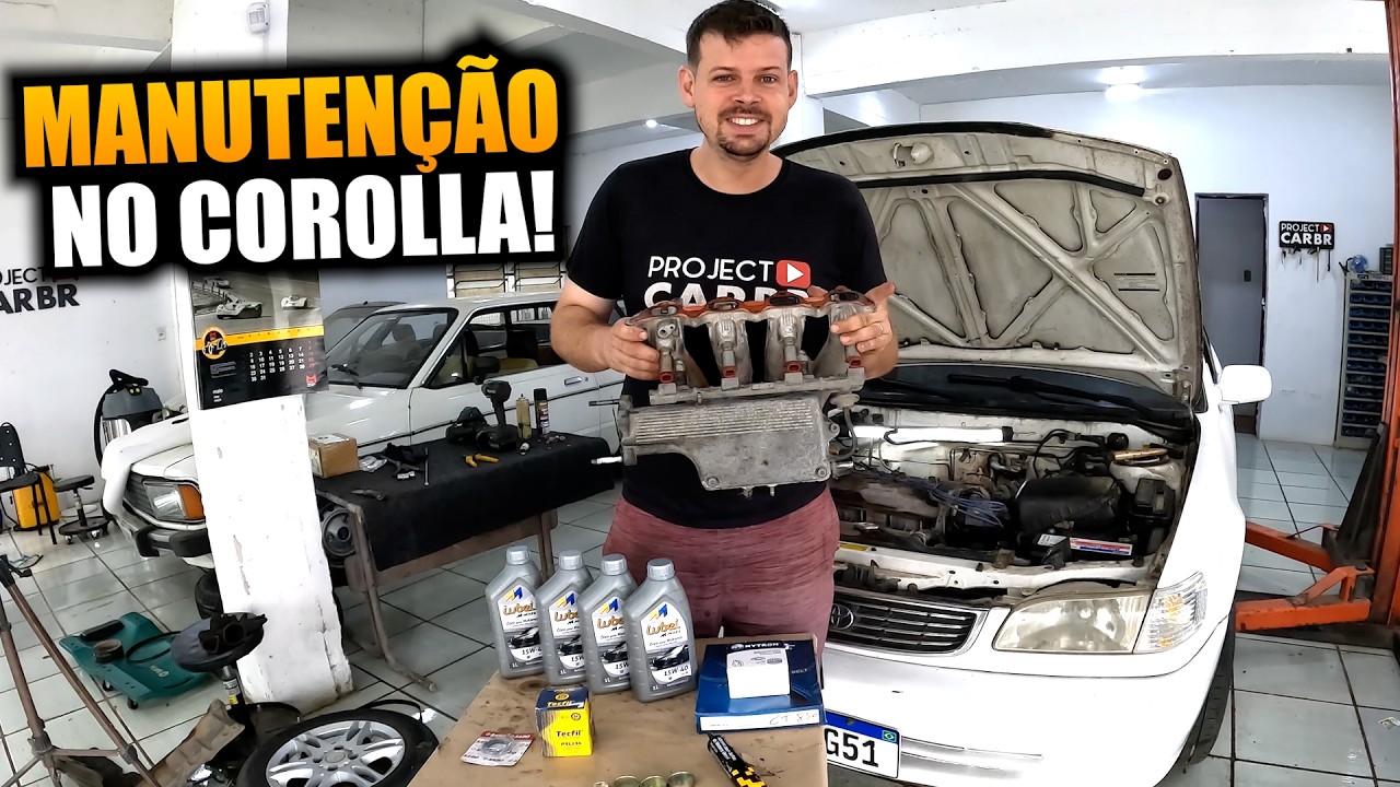 MANUTENÇÃO GERAL NO COROLLA 1999!