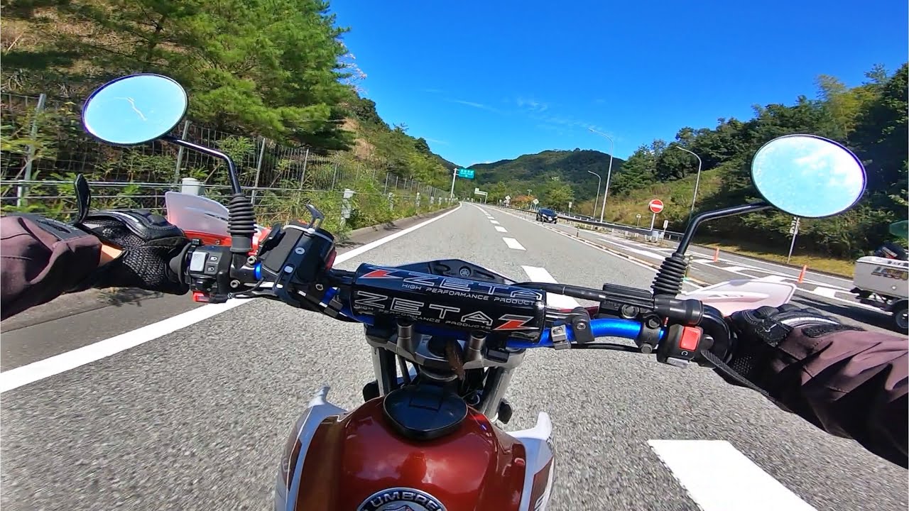 セロー250 高速巡行