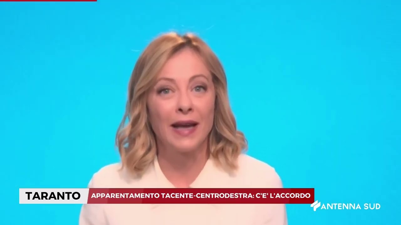 30 MAGGIO 2025   TARANTO    APPARENTAMENTO TACENTE CENTRODESTRA, C'E' L'ACCORDO