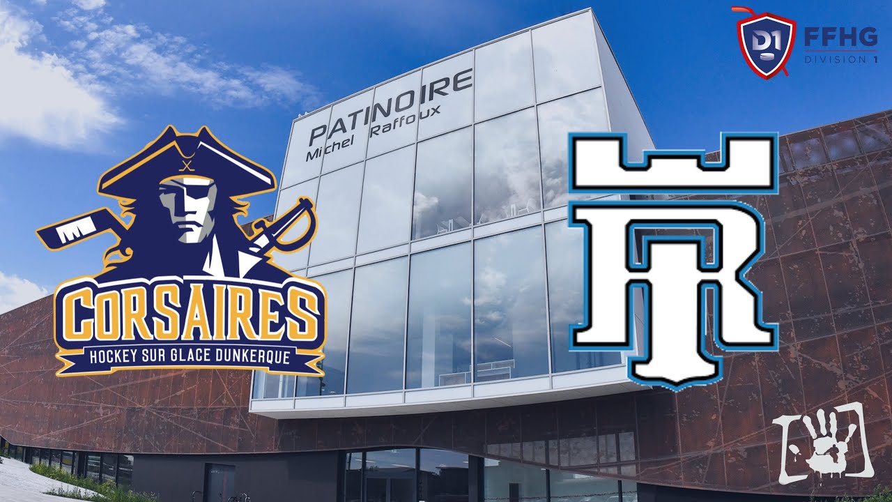 Résumé Les Corsaires de Dunkerque VS Les Remparts de Tours (4-2) Journée 25
