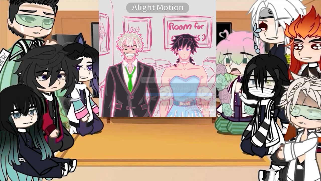 🌊 Hashiras React To TikToks (meme) + Random Things || Full Ver || Demon Slayer Spoilers !!! 🥀