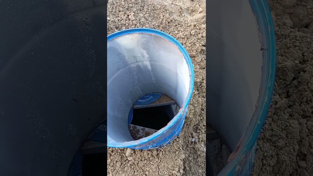 Kepçe ile açtığımız kuyudan su fışkırıyor maşallah