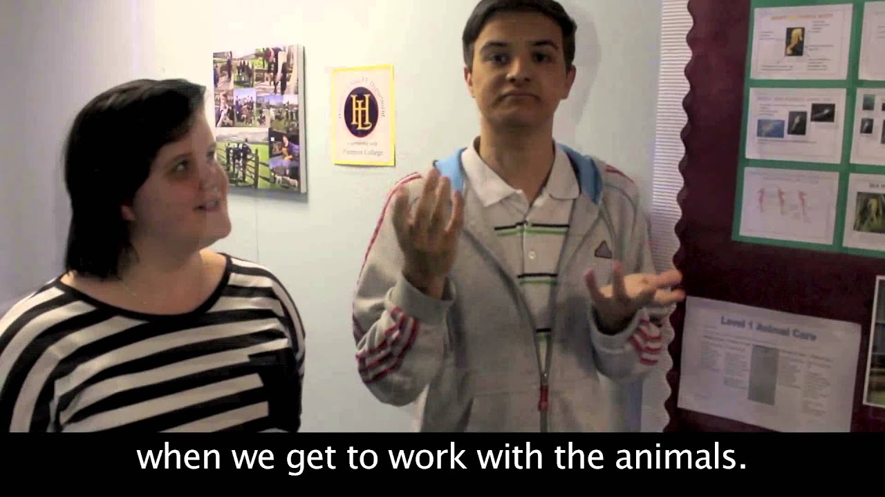 College Life & Student Views - BSL, subtitles & English
