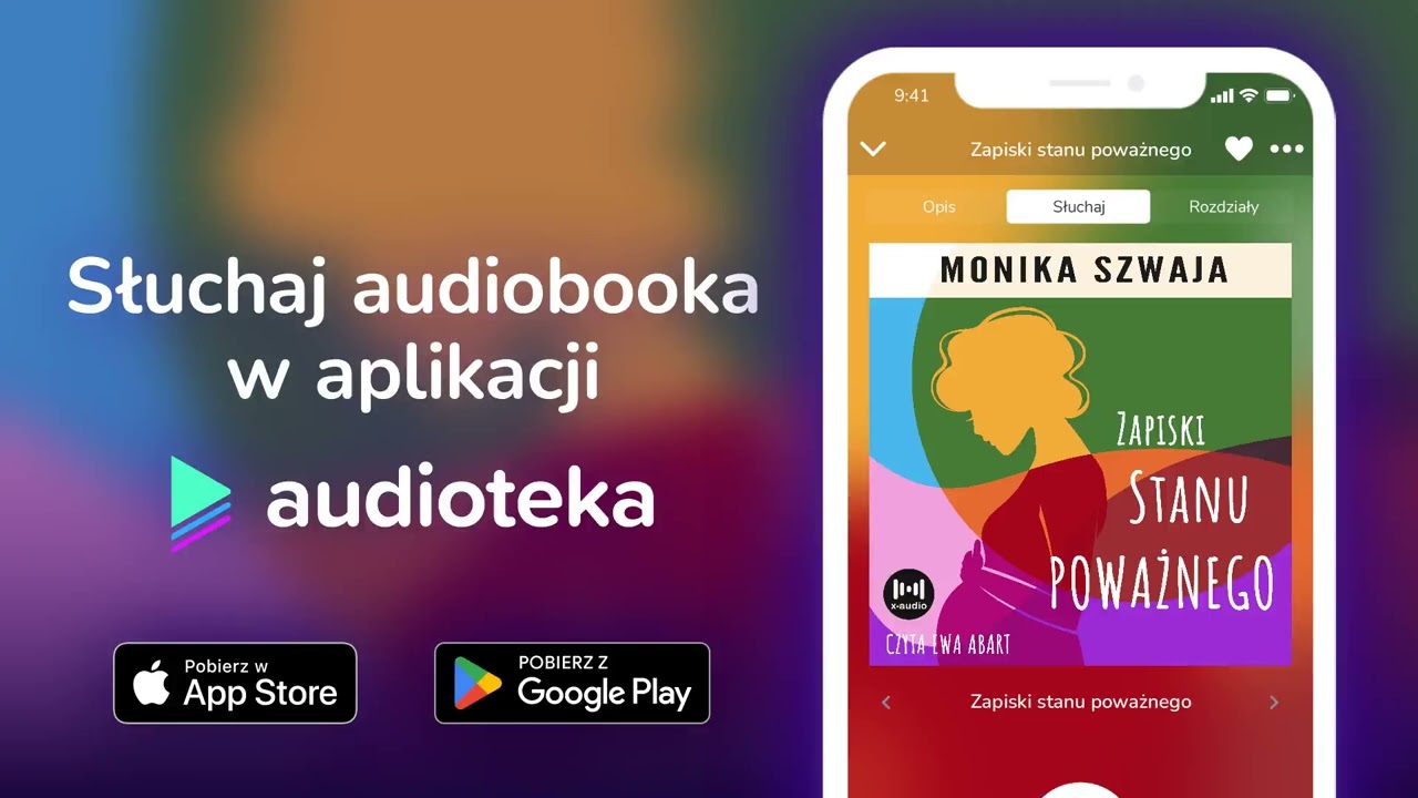 Zapiski stanu poważnego - audiobook |  Monika Szwaja (czyta Ewa Abart)