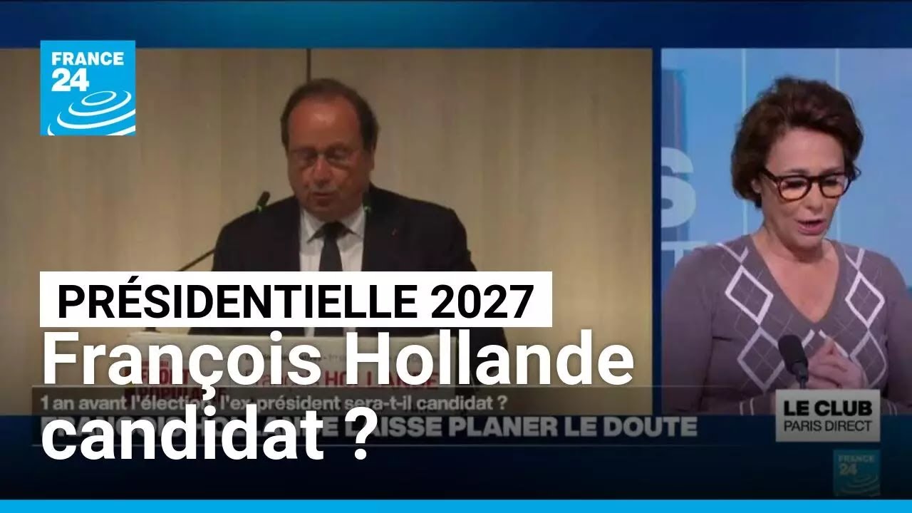Pr&eacute;sidentielle 2027 : Fran&ccedil;ois Hollande candidat ? L'ex-pr&eacute;sident laisse planer le doute