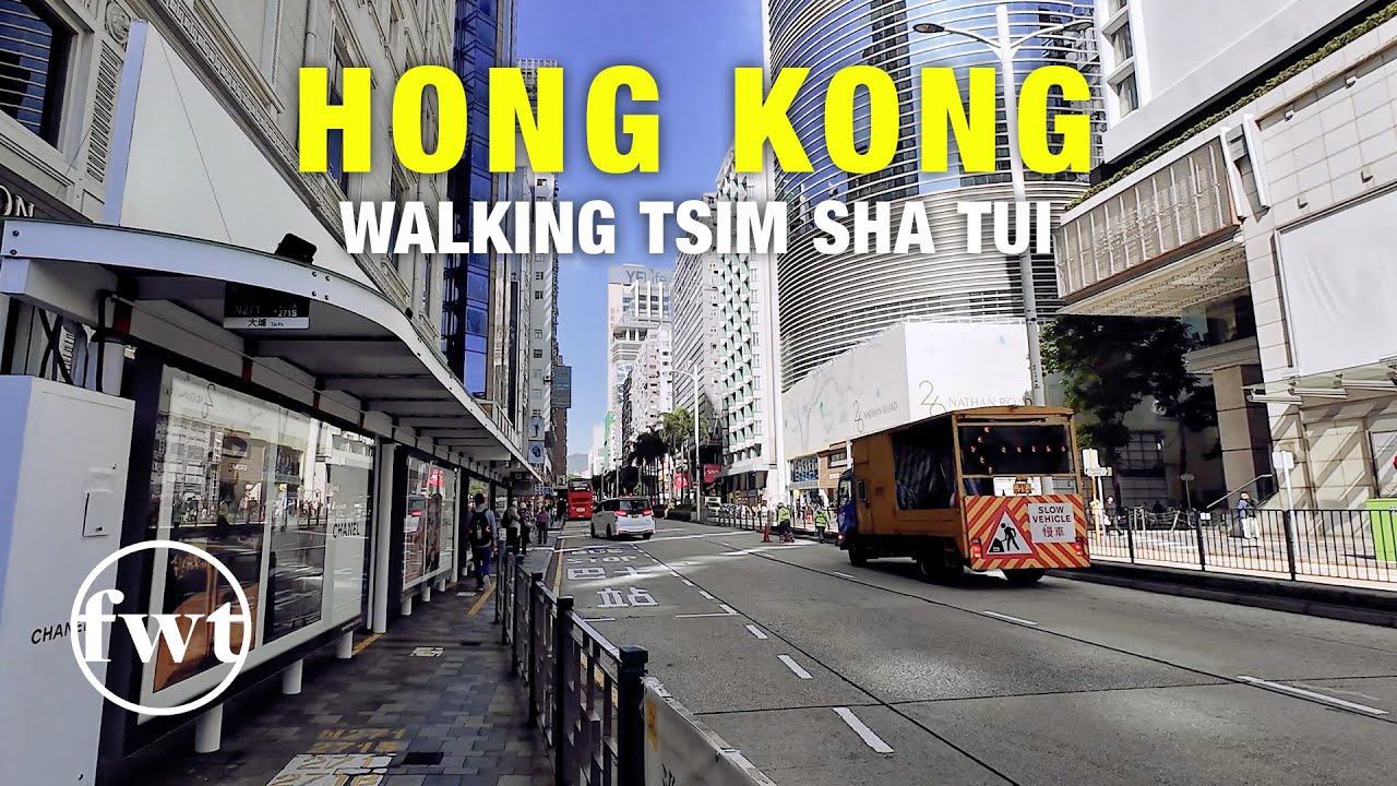 Hong Kong — Tsim Sha Tsui Walking Tour | Victoria Harbour, Avenue of Stars, Nathan Road, Kowloon HK