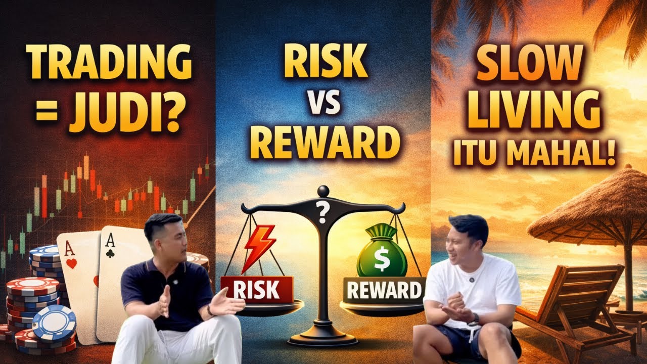 Trading Judi, Risk to Reward , Slow Living itu Mahal