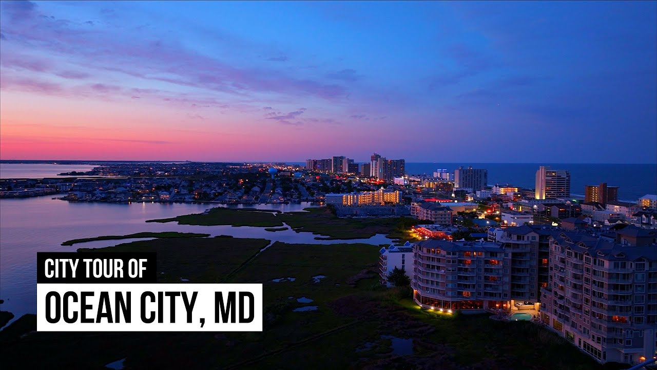Ocean City Maryland Aerial Drone Tour