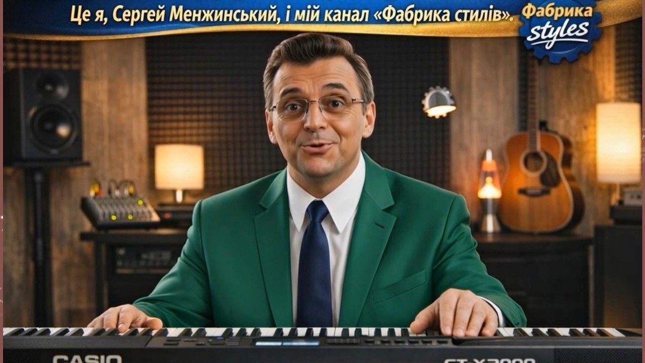 Демонстрация  стиля.  Украинский вальс  Час Рiкою пливе. Стиль для синтезатора Casio CT-X3000-5000.