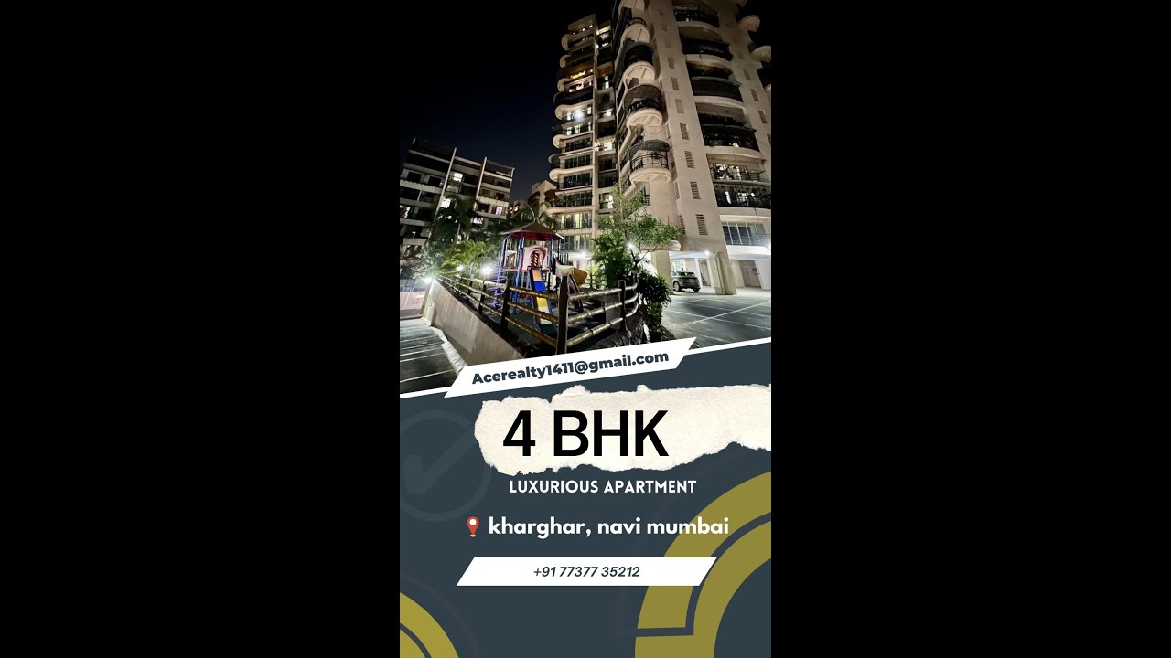 FOR SALE | 4BHK FLAT HIGHLIGHTS | KHARGHAR #navimumbai #acerealty