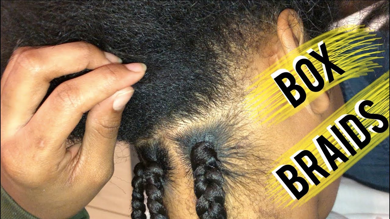 Box braids tutorial (technique pour cheveux courts/longs !)
