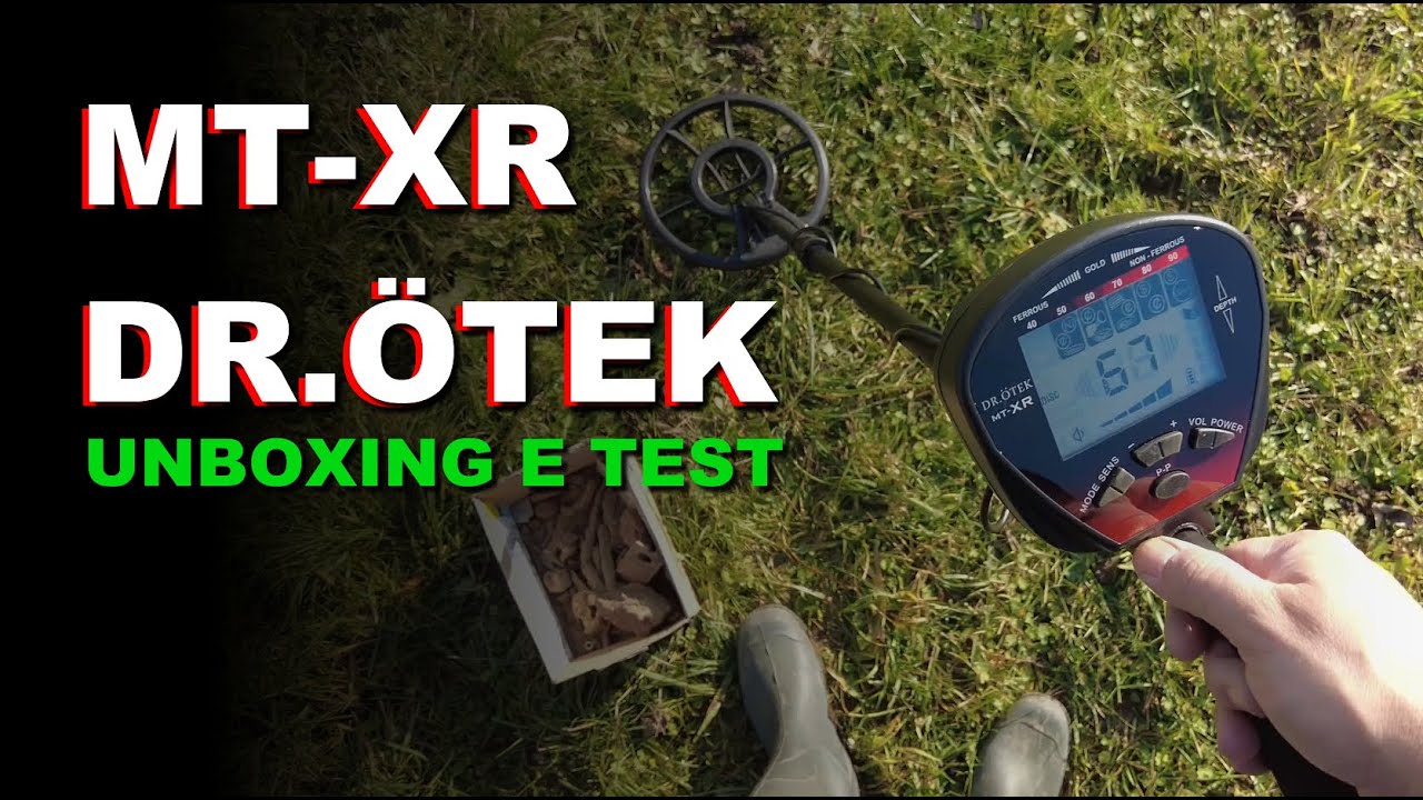 Ho provato il Metal Detector MT-XR di DR.ÖTEK (Unboxing e Opinione)