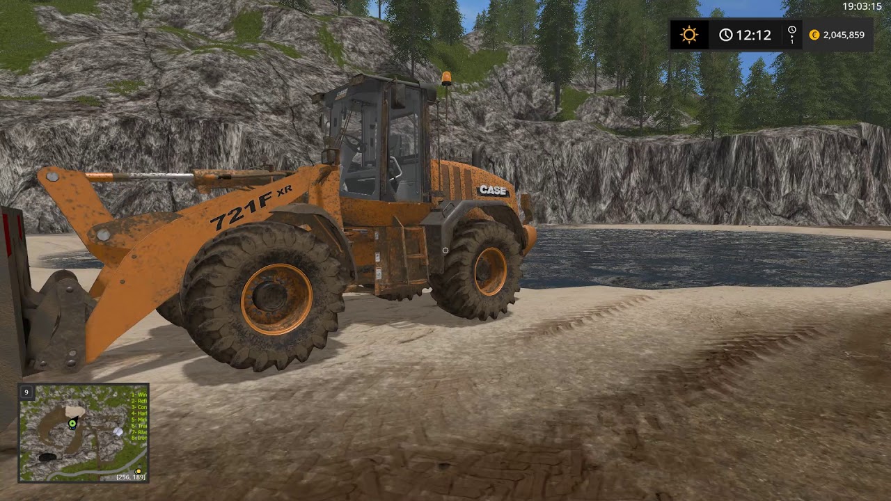 Farming Simulator 2017 Del 2. jord k&oslash;rsel til skylning og sortering.