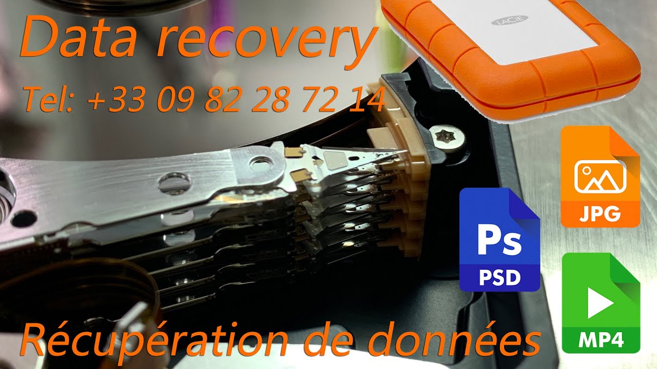 SMR Disque Lacie 5To LRD0TU6 RUGGED Récupération de données 5TB ST5000LM000 2AN170-566 Data recovery