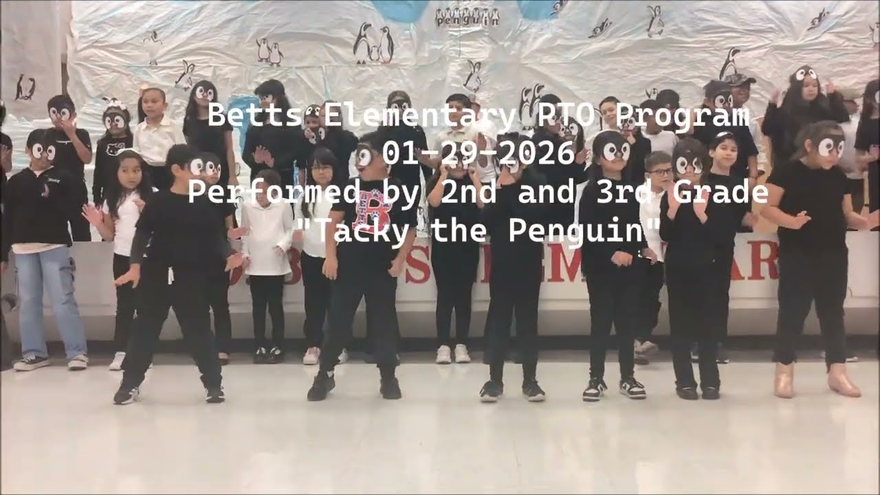 Tacky the Penguin (PTO 2nd and 3rd Grade)