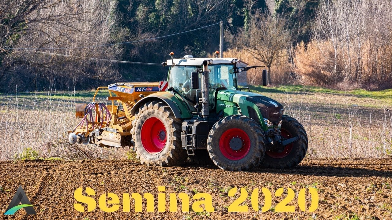 Fendt 936 & combinata Alpego JET-M | Semina 2020 | pure sound | 4K