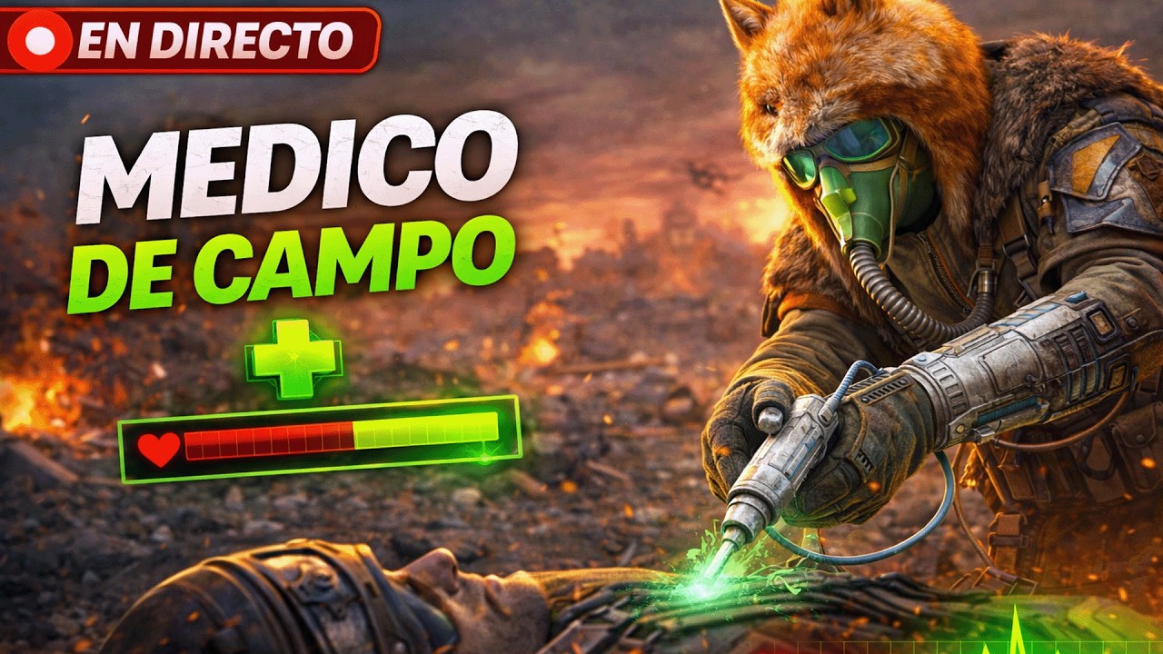 🔴MÉDICO DE CAMPO en ARC Raiders 💉 SPEEDRUN al NIVEL MÁXIMO en el WIPE 2 | DIRECTO ARC RAIDERS