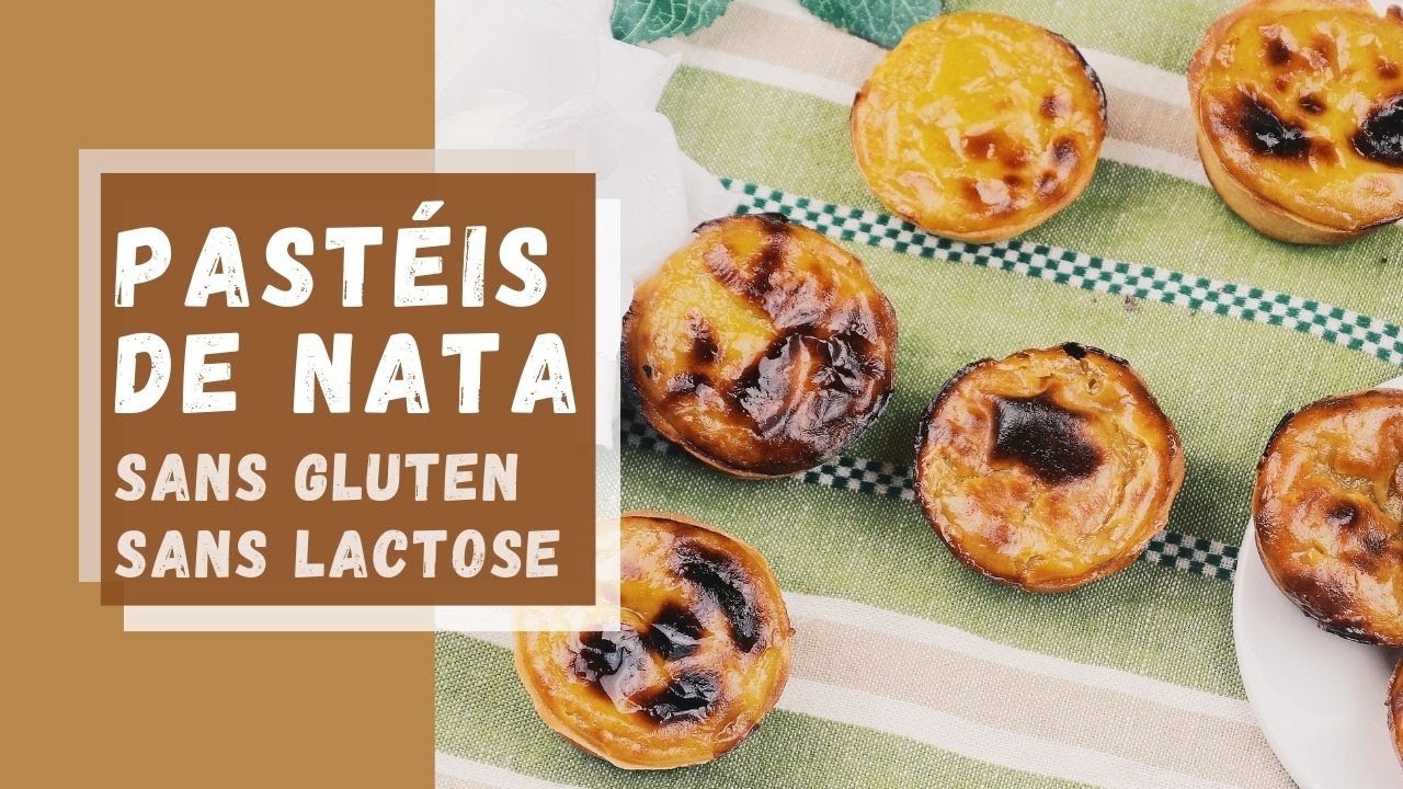 PASTÉIS DE NATA SANS GLUTEN SANS LACTOSE
