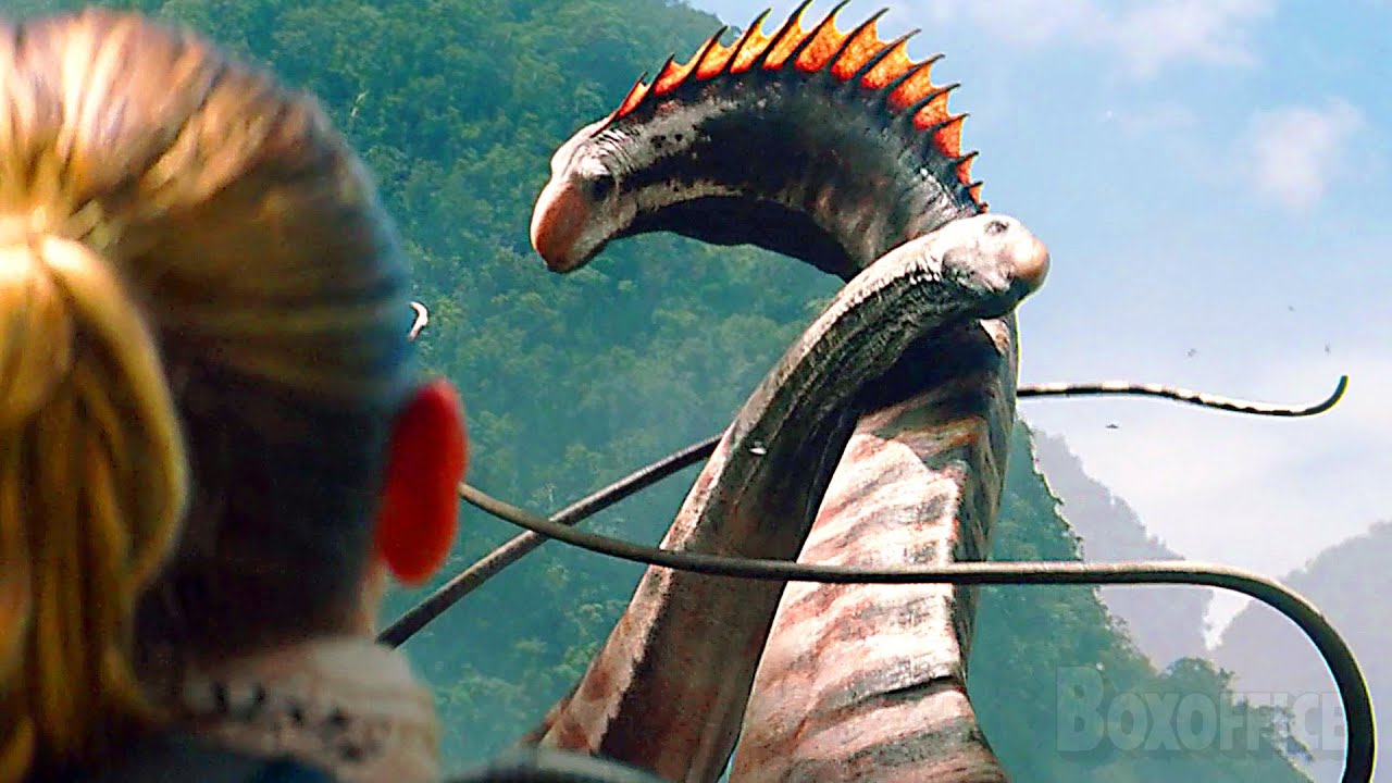 ティタノサウルスの群れ | ジュラシック・ワールド　復活の大地 | 映画シーン