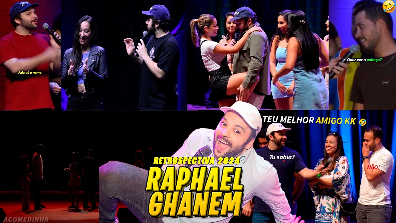 RAPHAEL GHANEM COMPILADO 2024 😂 | 2 HORAS DE STAND-UP E PIADAS