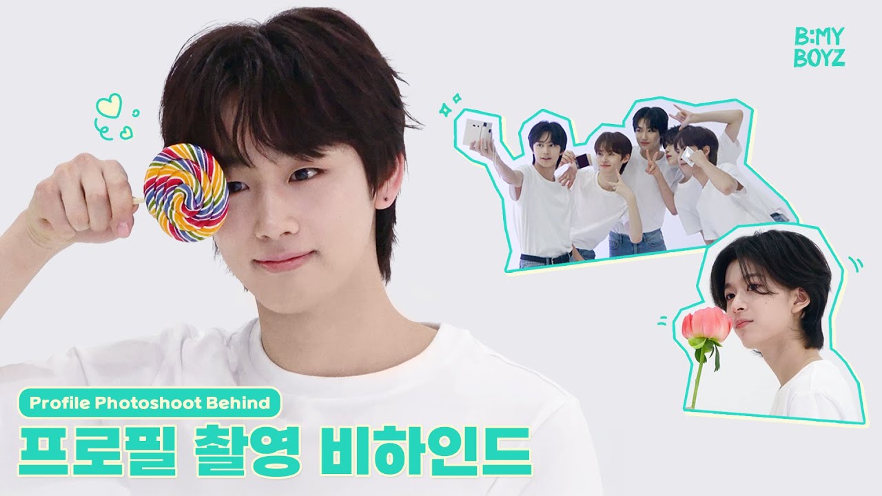 [B:MY BOYZ] Profile Photoshoot Behind | 푸른 여름을 물들일 소년들