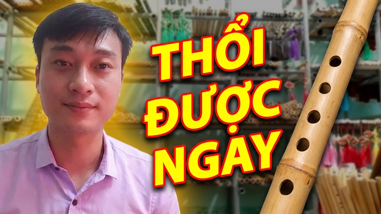 HỌC THỔI SÁO CƠ BẢN | CÁCH THỔI SÁO CƠ BẢN | Sáo trúc giá rẻ | Sáo trúc họ Đinh.