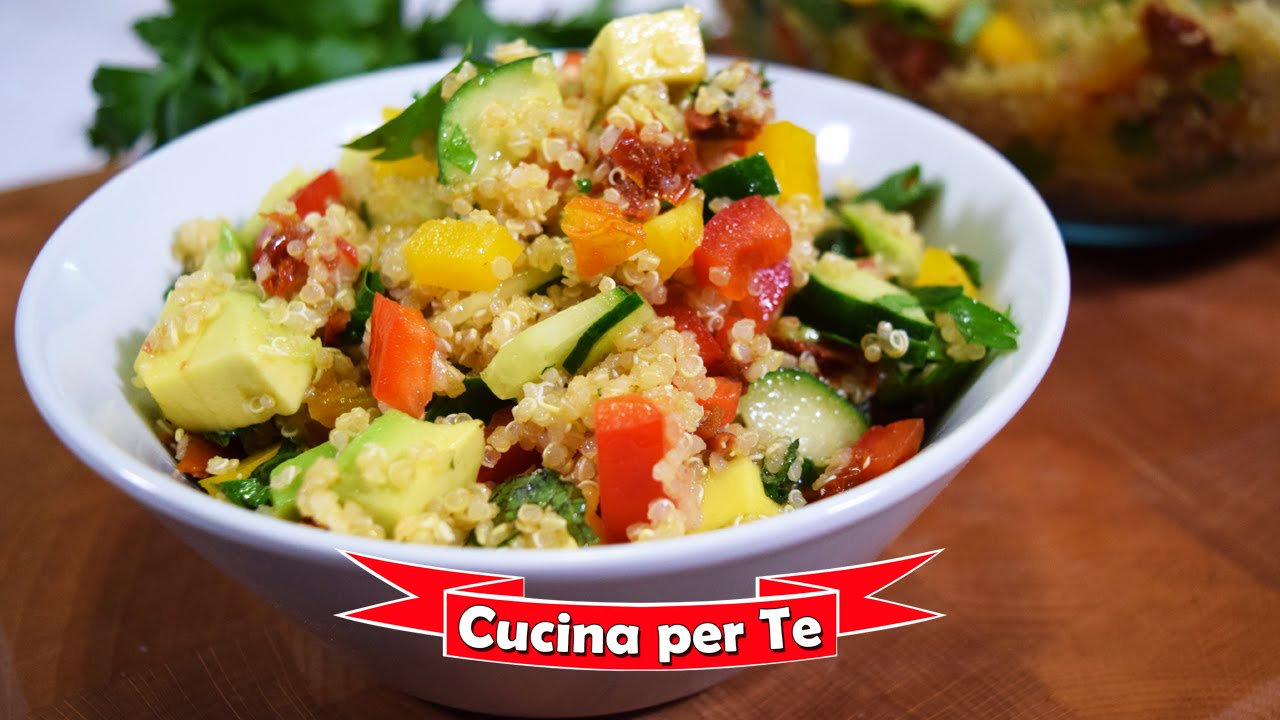 Insalata di quinoa - Ricetta Vegana