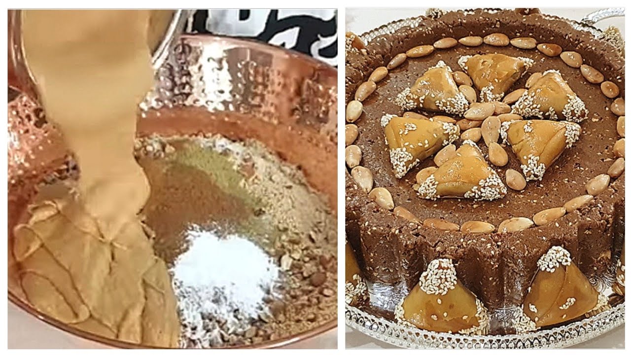 هذا هو سلو أو السفوف مفضل عند زوجي صحي💯 بدون قلي ولادقيق أبيض كيجي معلك بمقادير مضبوطة سهل التحضير